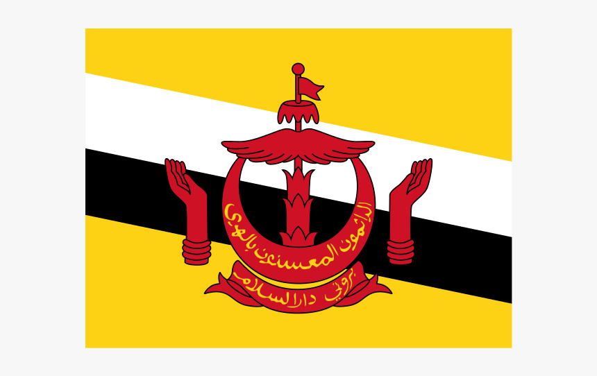 Brunei Flag, HD Png Download