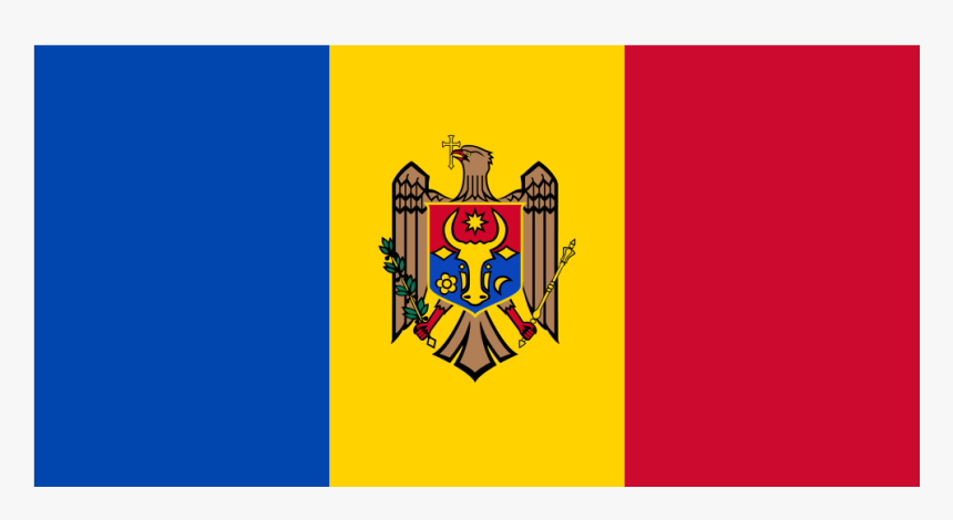 Md Moldova Flag Icon - Moldova Flag Png Small, Transparent Png