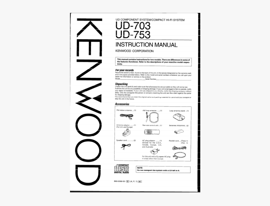 Kenwood, HD Png Download