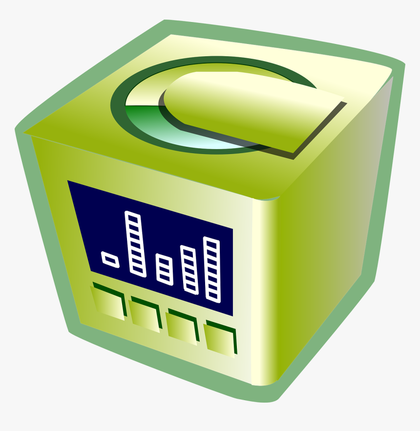 Radio, Compact Disc, Player, Cd, Green, Equalizer - Icon, HD Png Download