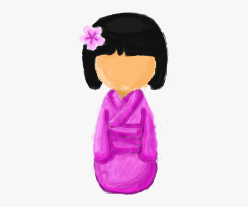 Japan Doll - Cartoon, HD Png Download