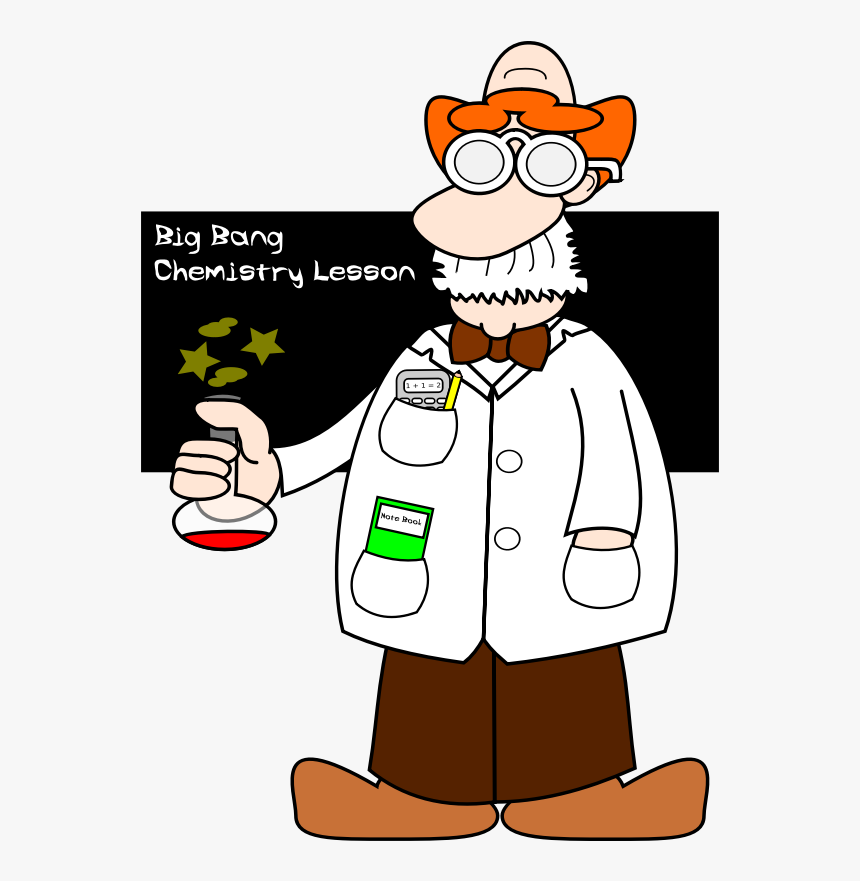 Clipart Johnny On The Spot - Chemistry Teacher Png, Transparent Png