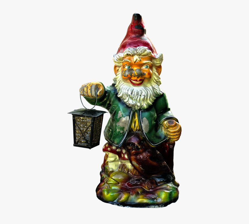 Garden Gnome, Imp, Lantern, Dwarf, Historically, Figure - Garden Dwarf Png, Transparent Png