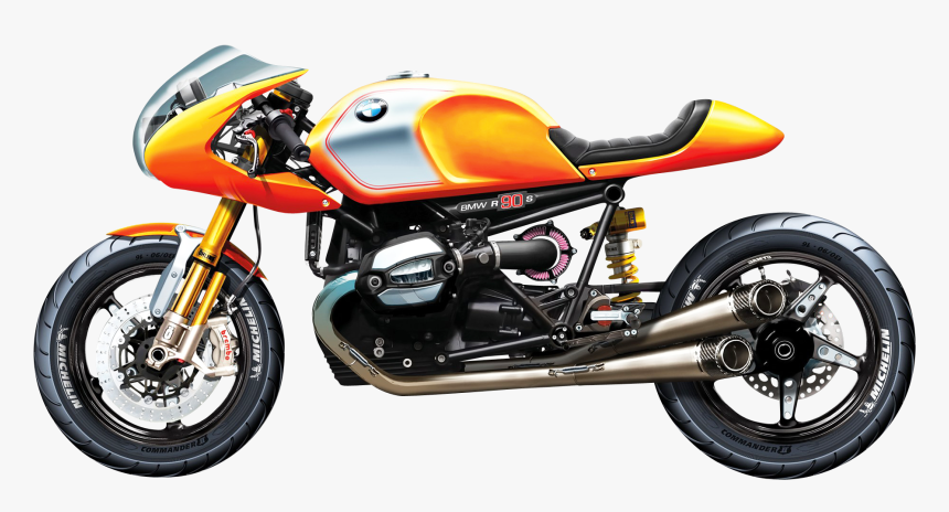 Bmw Cafe Racer Concept, HD Png Download