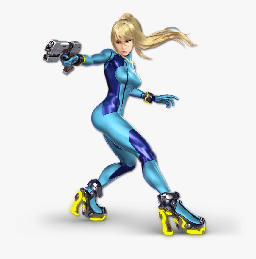 Zero Suit Samus Smash Ultimate Render, HD Png Download