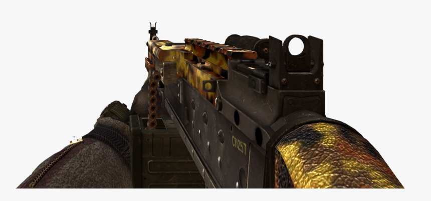 Mw2 Red Tiger M240, HD Png Download