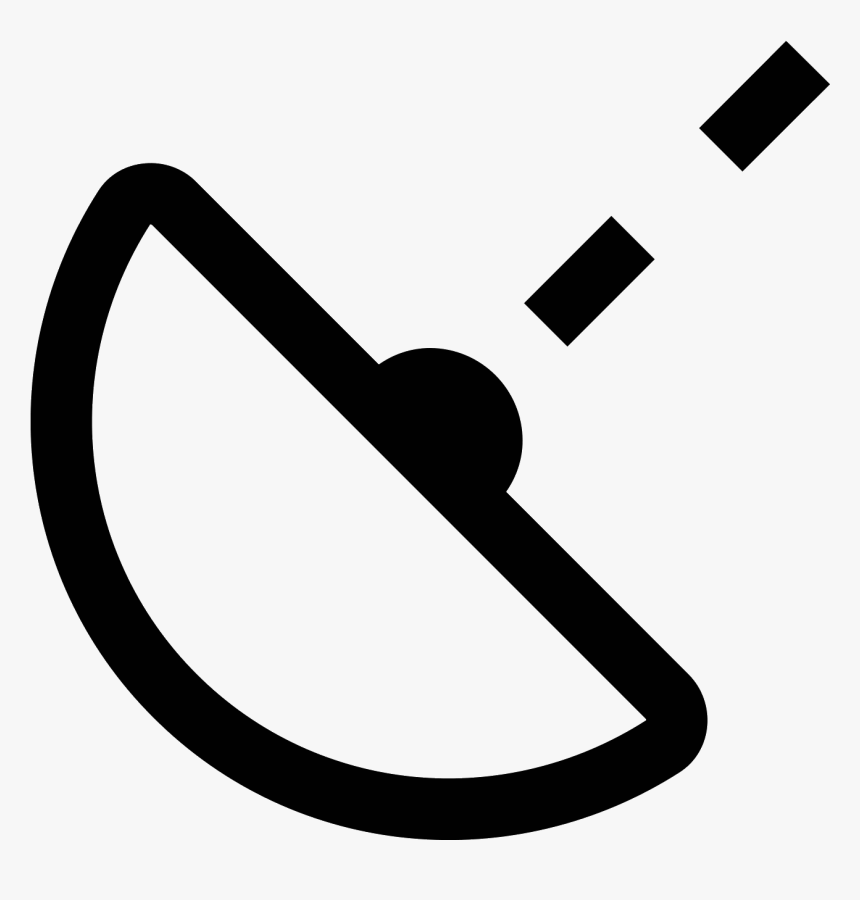 Satellite Dish Drawing - Global Positioning System, HD Png Download