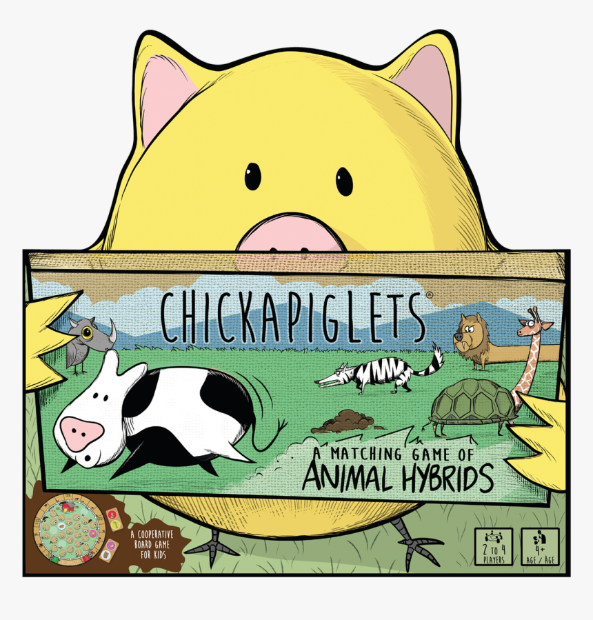 Chickapiglets - Buffalo Games - Cartoon, HD Png Download