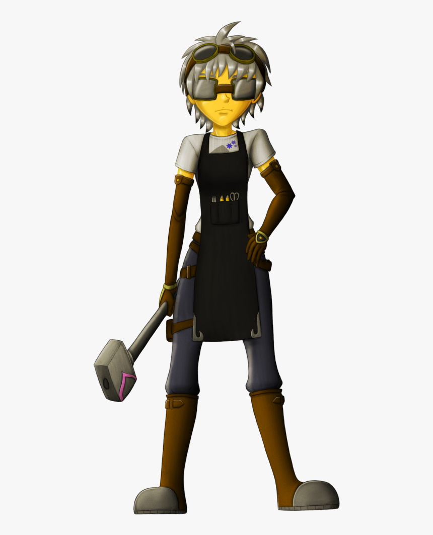 Character Female Blacksmith, HD Png Download