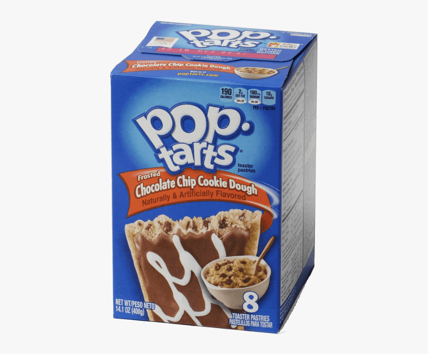 Choc Chip Cookie Dough Pop Tarts, HD Png Download