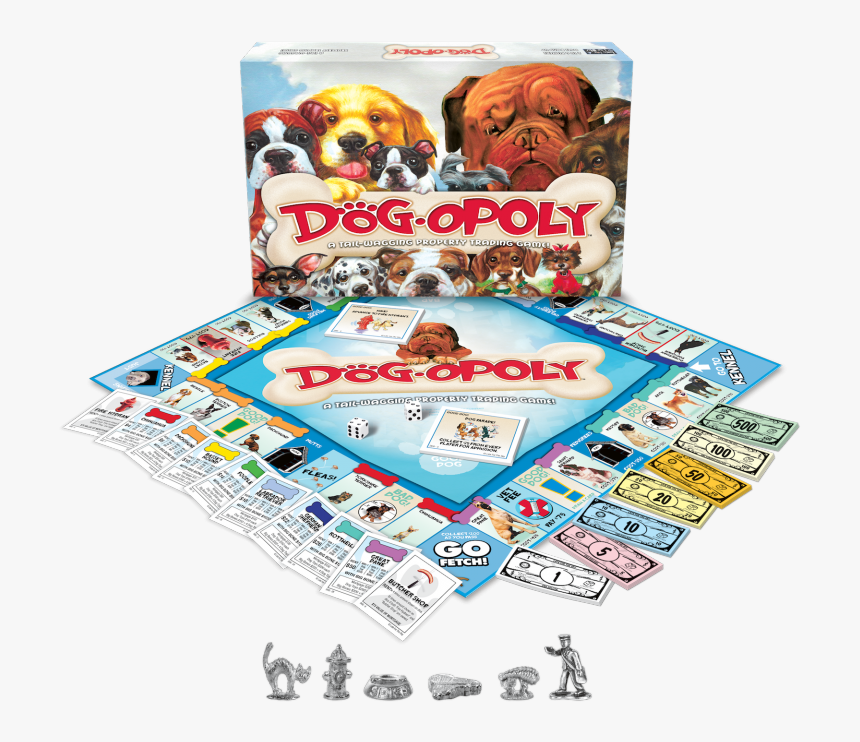 Dog-opoly - Dogopoly Board Game, HD Png Download