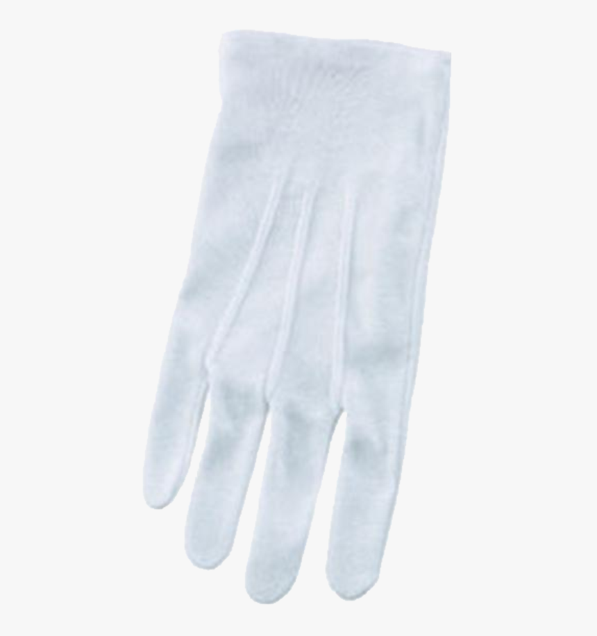 Director S Showcase White Cotton Gloves - Hand, HD Png Download
