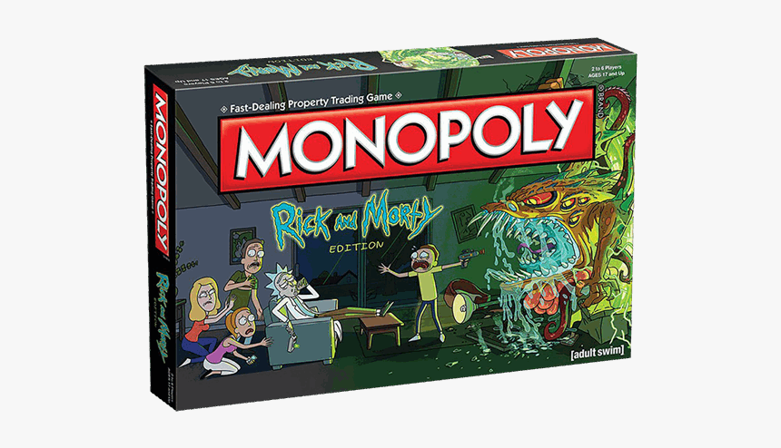 Rick And Morty Monopoly, HD Png Download