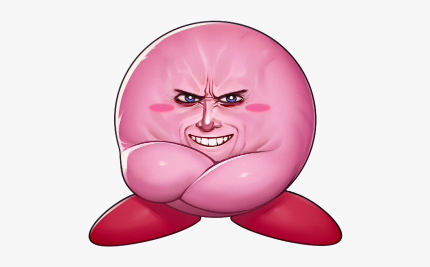 Face Cartoon Pink Head Nose Lip - Cartoon, HD Png Download