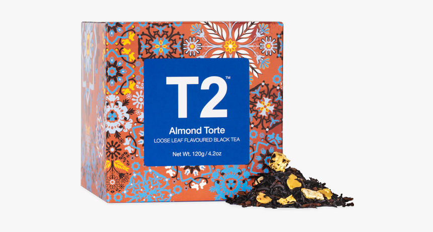 Almond Torte 120g Feature Cube - T2 Tea Flavours, HD Png Download
