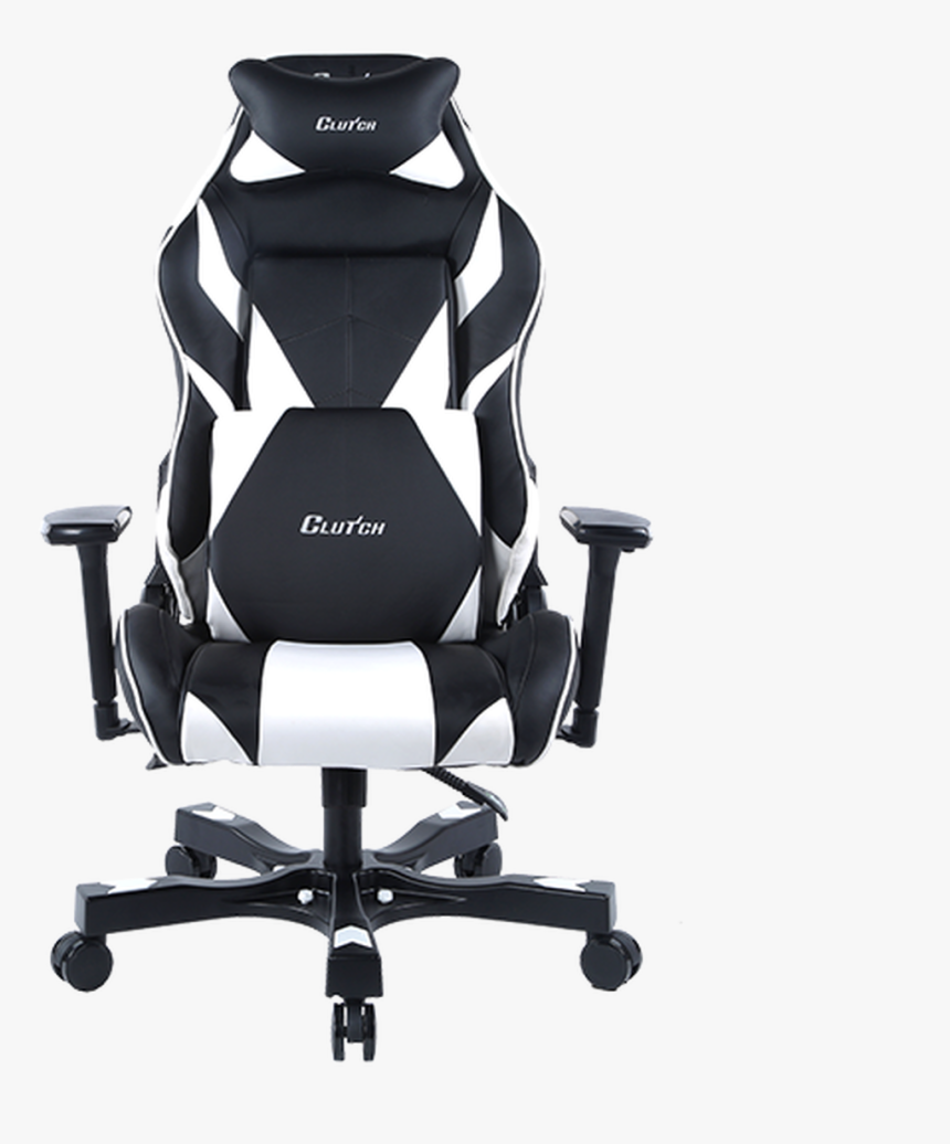 Black And White Gaming Chair, HD Png Download