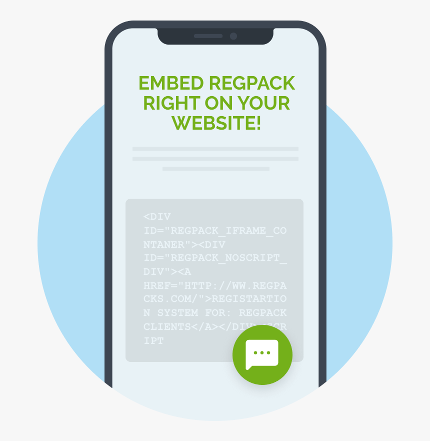 Registration Embedded On Your Website - Smartphone, HD Png Download