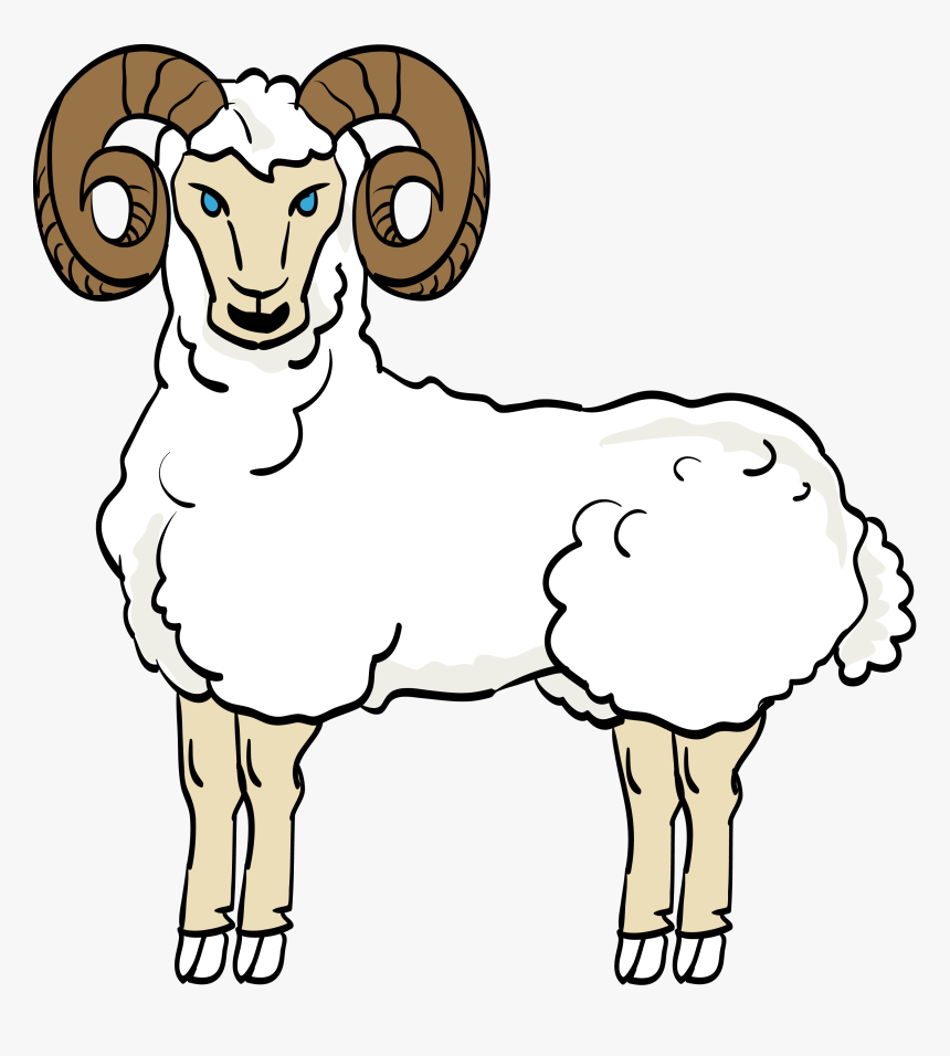 Ram - Heraldry Ram Rampant, HD Png Download