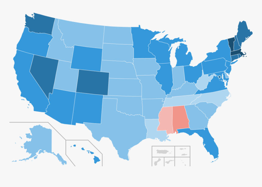 Same Sex Marriage States 2018, HD Png Download
