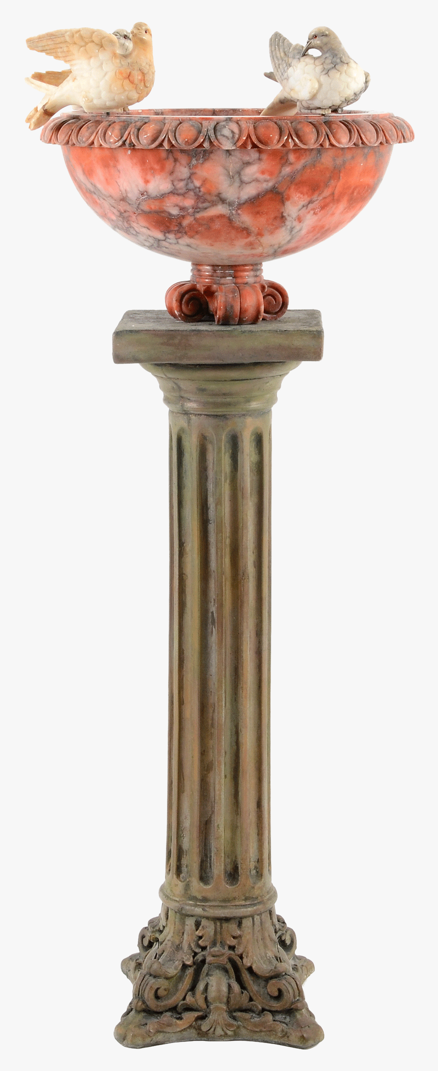 Transparent Bird Bath Png - Column, Png Download