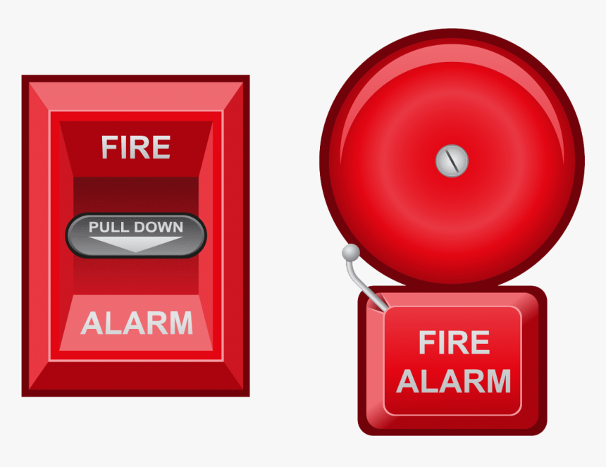 Transparent Fire Alarm Clipart - Transparent Background Fire Alarm Png, Png Download