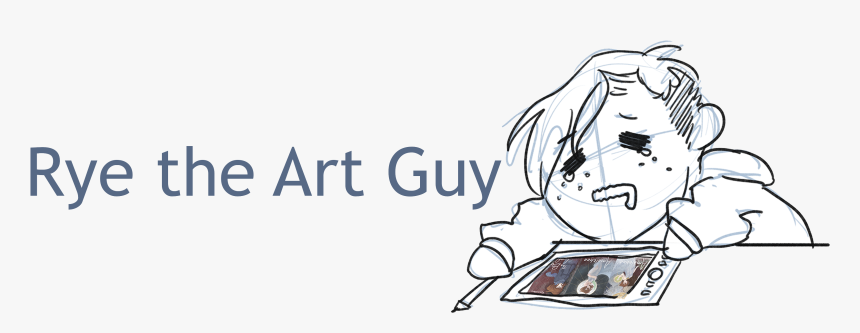 Rye The Art Guy - Cartoon, HD Png Download