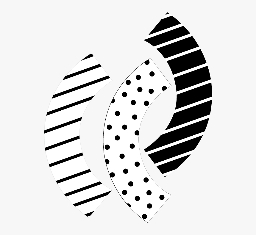 Cupcake Wrap Black - Clip Art Easter Egg Silhouette, HD Png Download