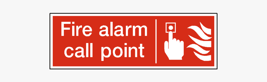 Fire Alarm Call Point Label - Fire Alarm, HD Png Download