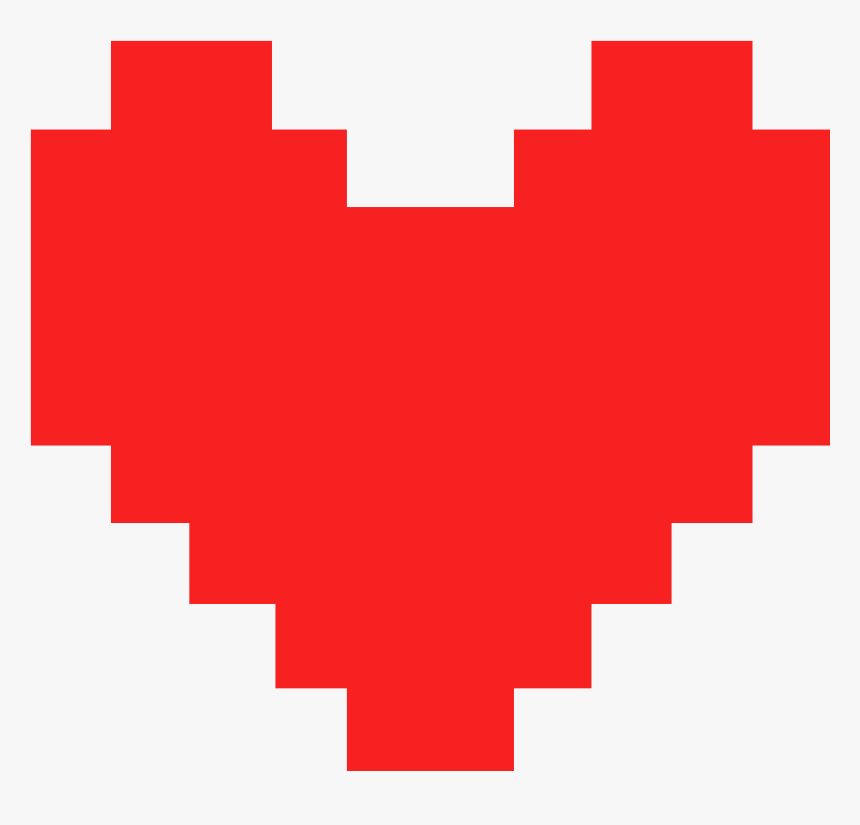 Blue Pixel Heart Png, Transparent Png