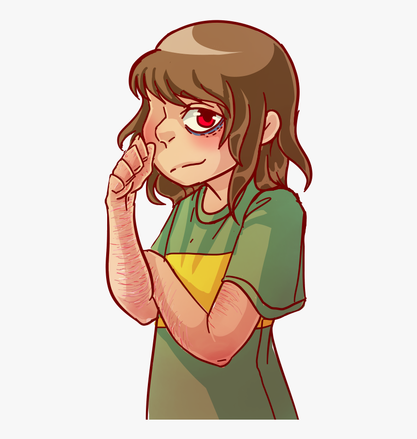 Undertale Chara Self Harm, HD Png Download