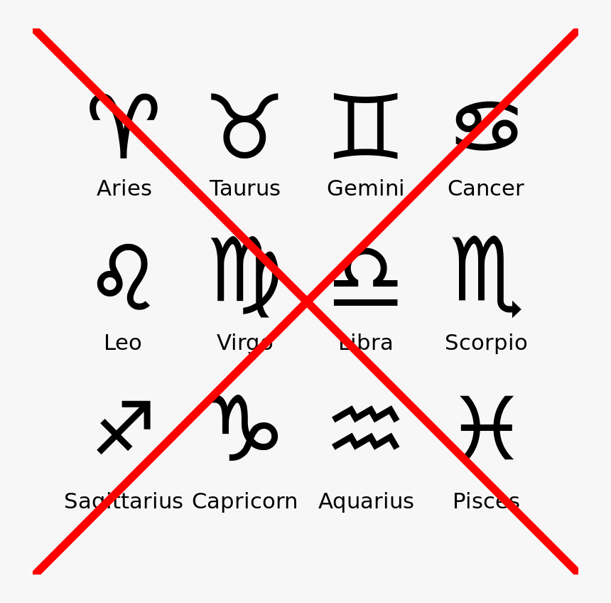 Small Zodiac Signs, HD Png Download