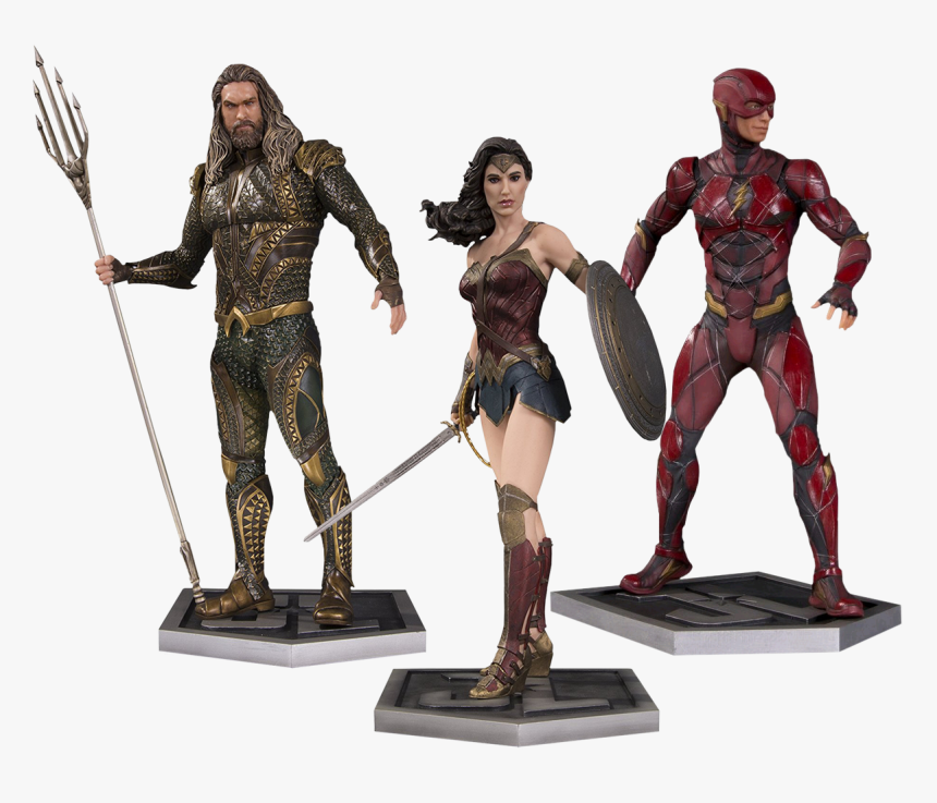 Transparent Wonder Woman New 52 Png - Aquaman Justice League Figure, Png Download