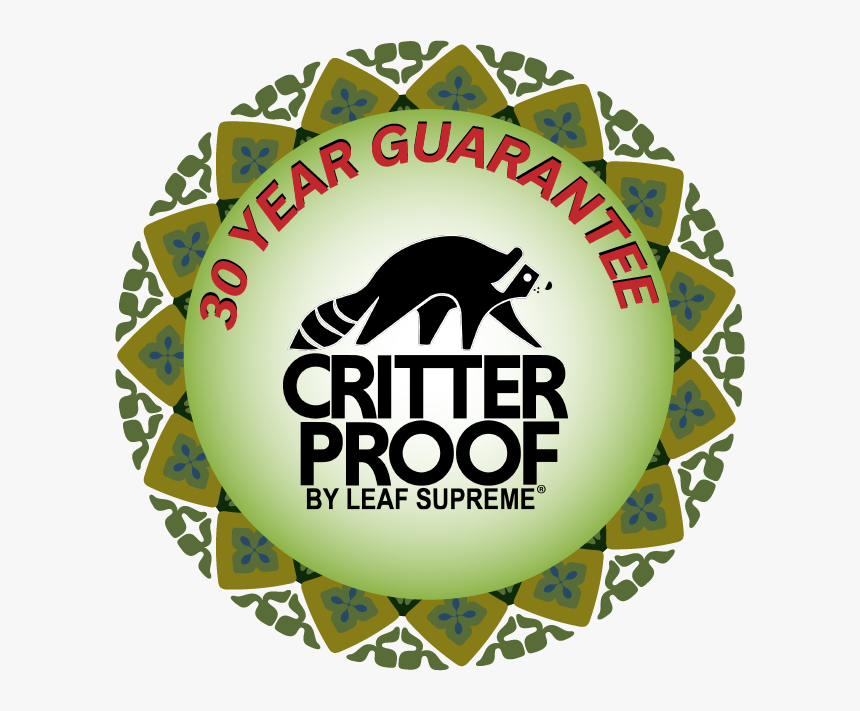 Critterproof 30-year Guarantee Sticker - Label, HD Png Download