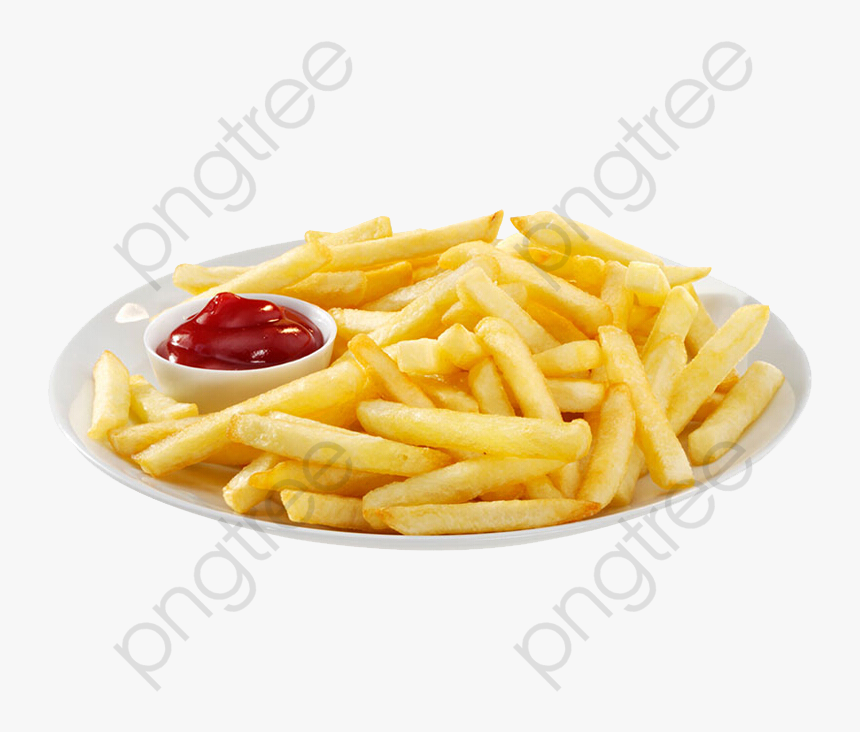 Fries French Clipart Potato - Papitas A La Francesa, HD Png Download
