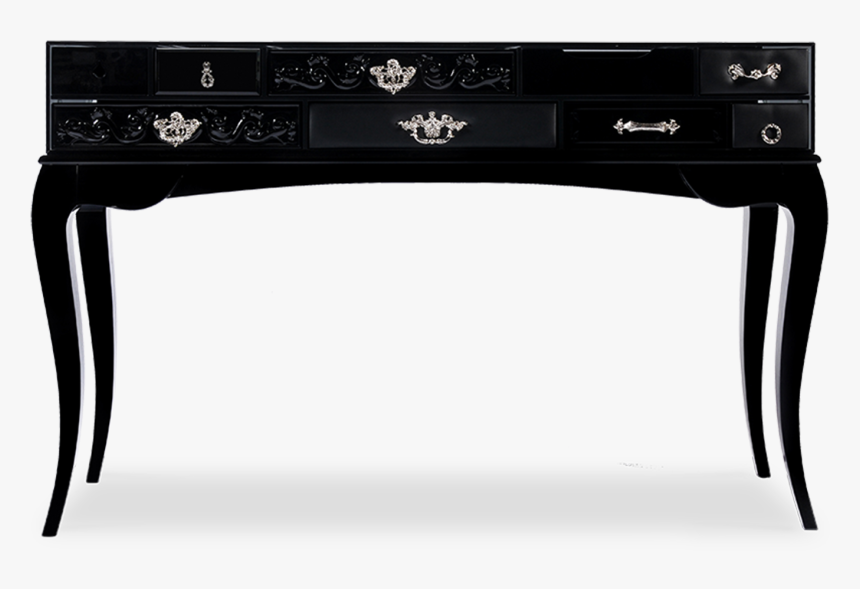Transparent Black Table Png - Sofa Tables, Png Download