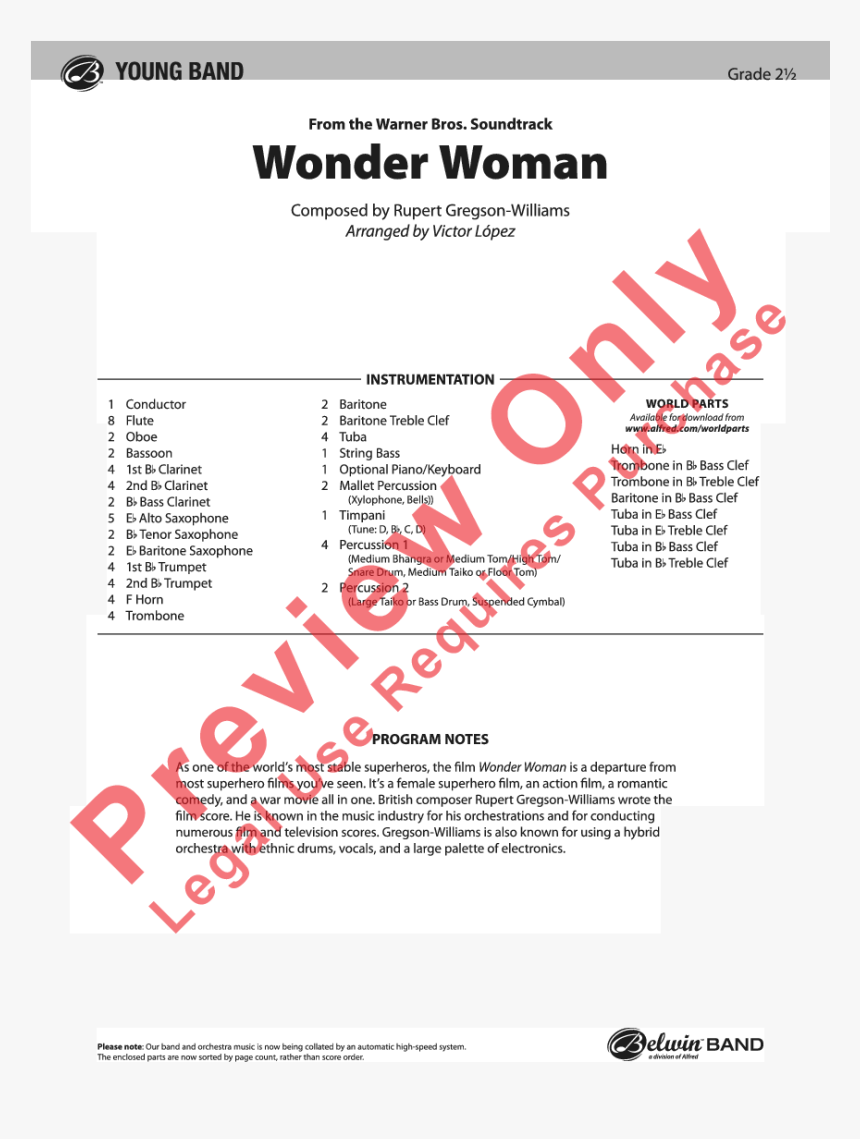 Product Thumbnail - Wizard Of Oz Jw Pepper, HD Png Download