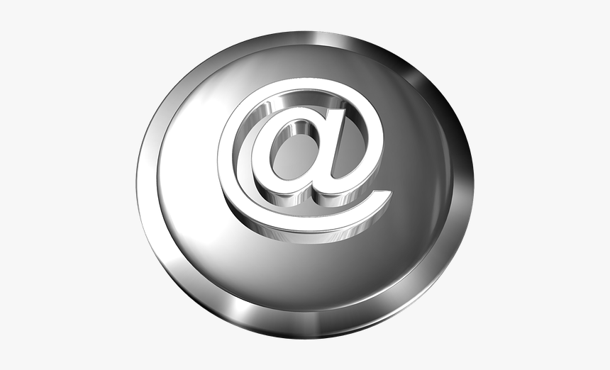 Computer, At Button, Button, Internet, Email, 3d - Email, HD Png Download