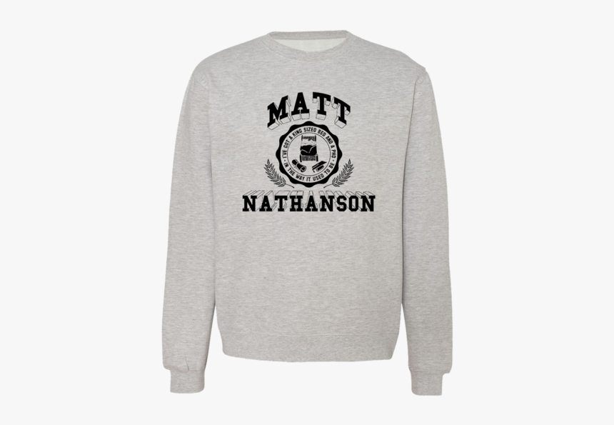 Matt Nathanson - Phd Crewneck - Marathon Of Hope T Shirt, HD Png Download
