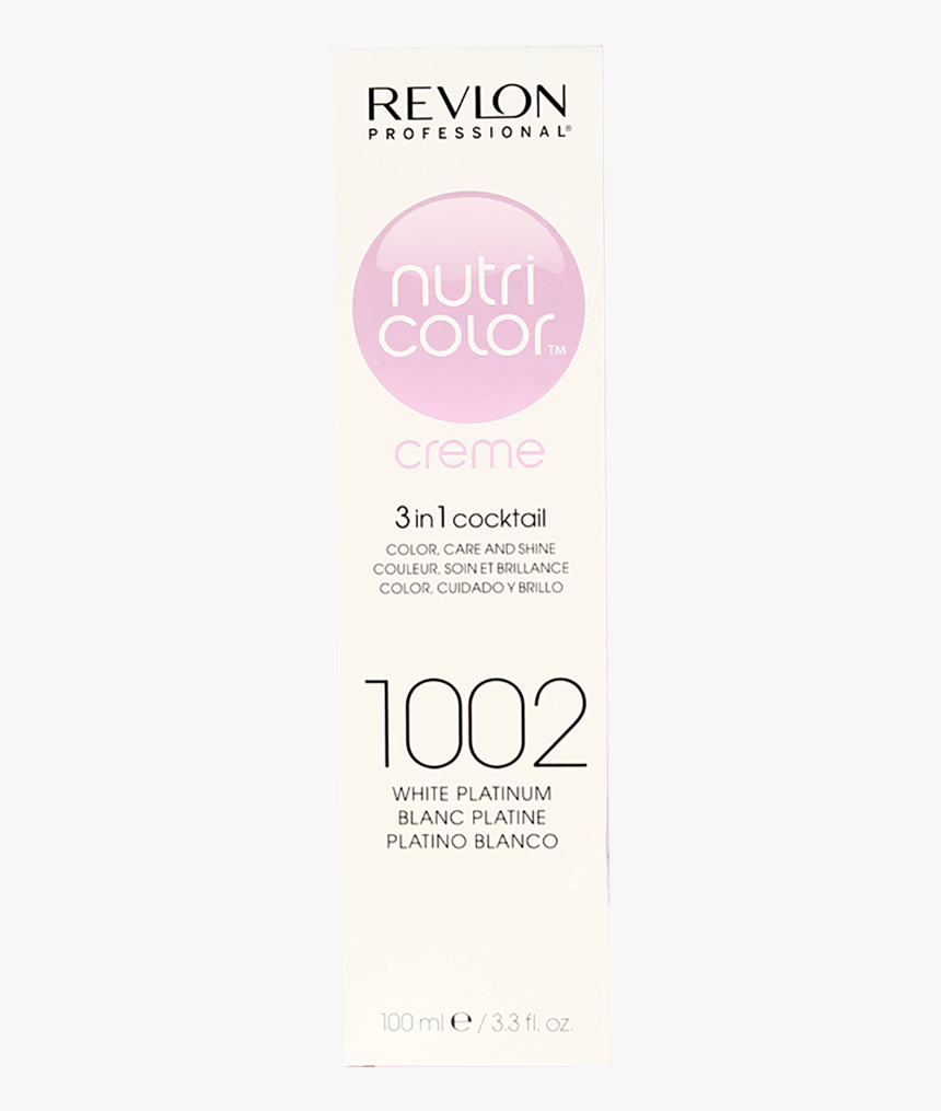 Revlon Professional Nutri Color Creme 1002 White Platinum - Revlon, HD Png Download