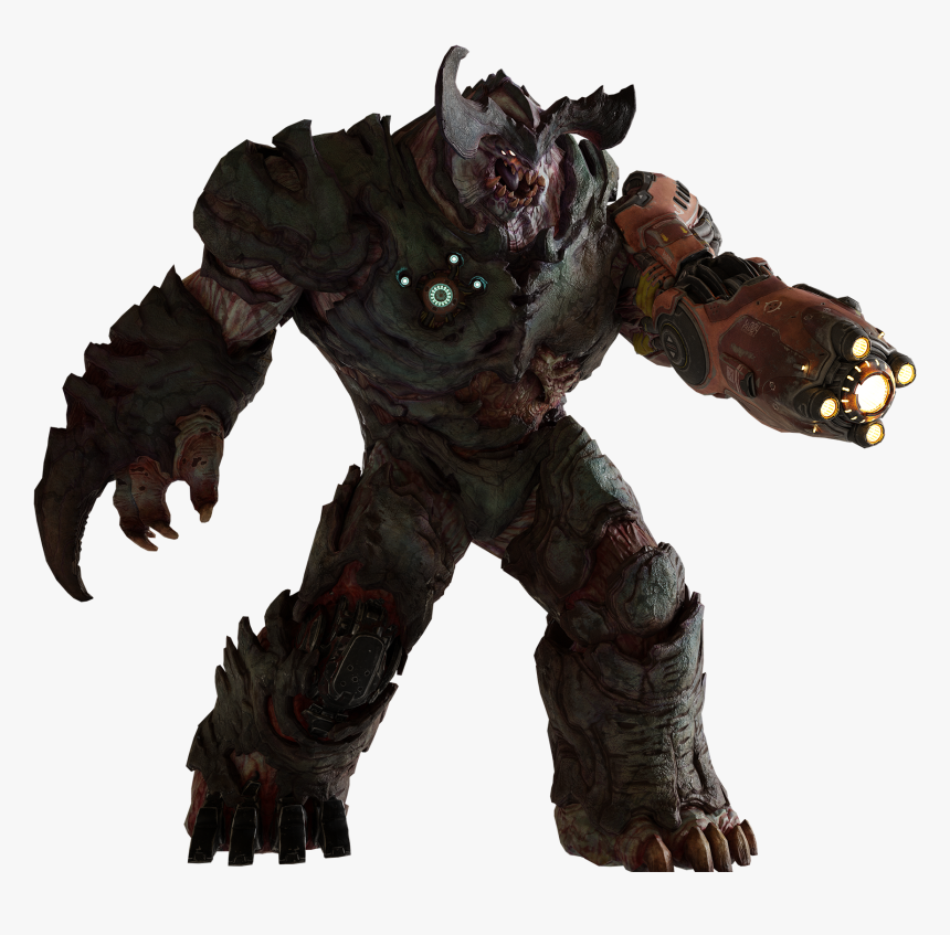 Doom 2016 Cyberdemon Weapon, HD Png Download