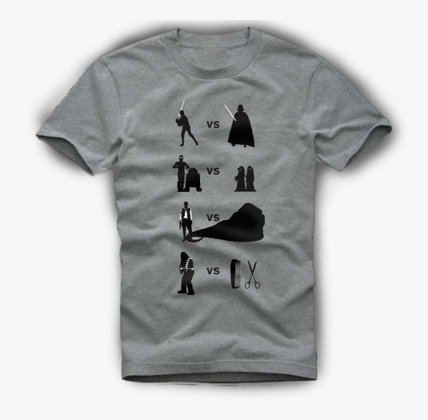 Image Of Star Wars Silhouettes T-shirt - Surfing, HD Png Download