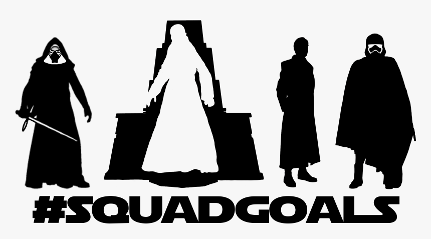 Finn Star Wars Silhouettes, HD Png Download