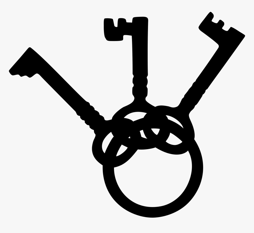 Keys Silhouette - Keys 3, HD Png Download