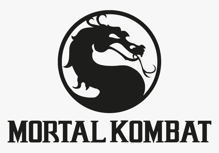 Art,fictional Character,crest,black And - Mortal Kombat Logo, HD Png Download