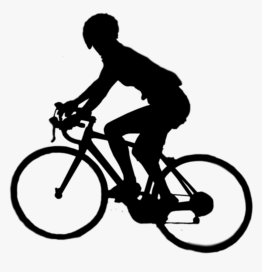 Transparent Bike Silhouette Png - Bicycle, Png Download