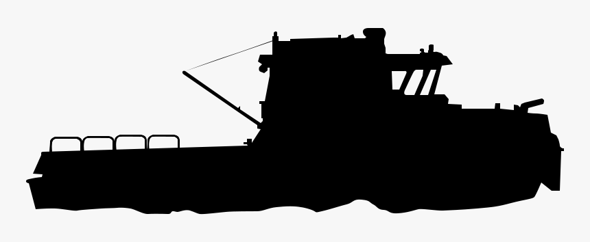 Army Workboat S-b - Silhouette, HD Png Download
