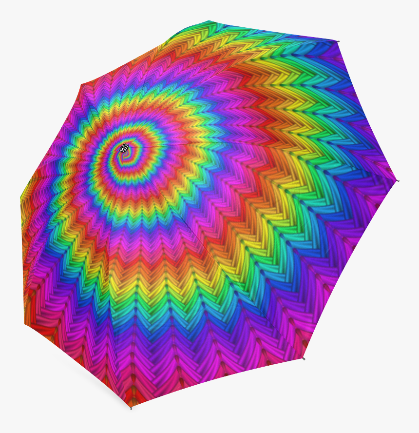 Tie Dye Vector Pattern - Umbrella, HD Png Download