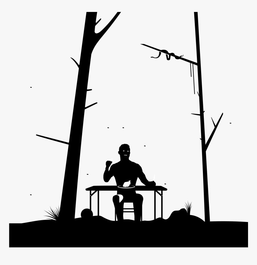 10 Scary Sports Stories For Halloween - Silhouette, HD Png Download