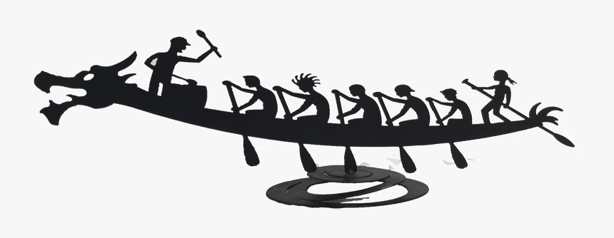 The Cuckoo S Nest - Dragon Boat Png Black And White, Transparent Png