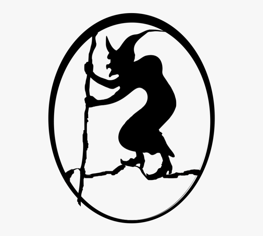 Image Result For Halloween Scherenschnitte Witch Silhouette, - 5 Equations Where The Difference Is Equal, HD Png Download